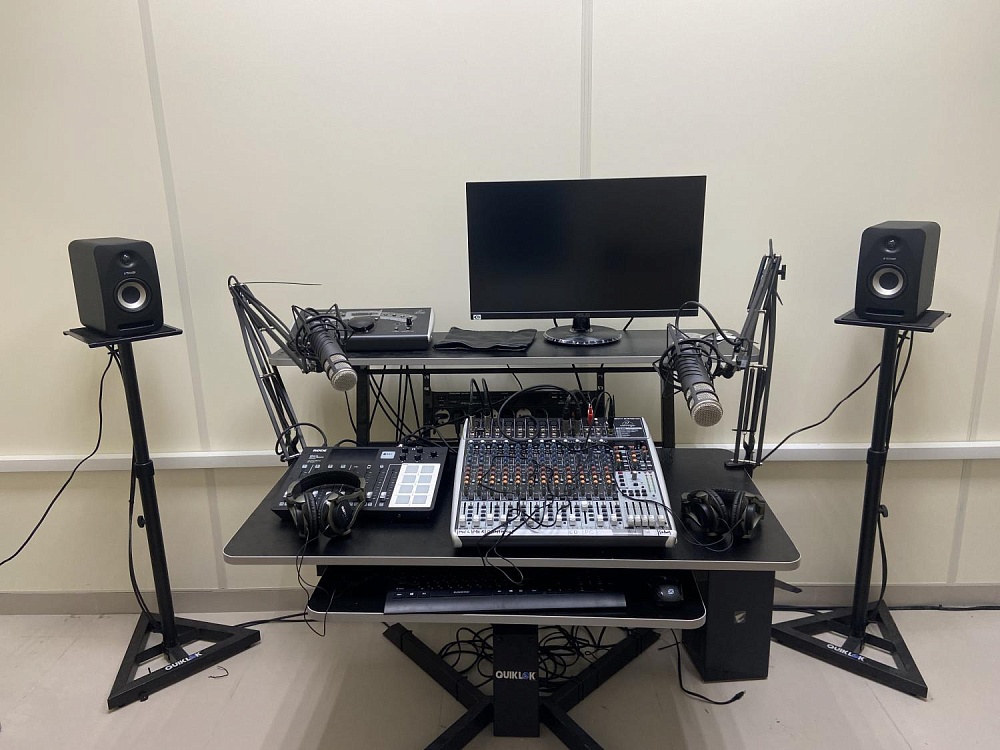 Radio broadcasting and filming studios
