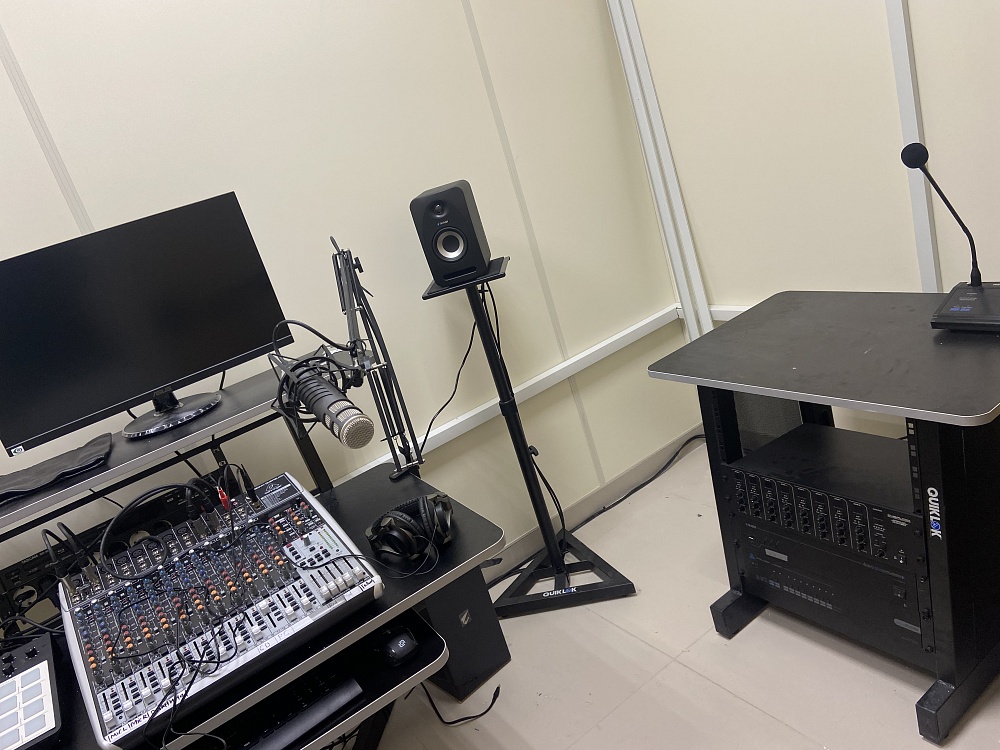 Radio broadcasting and filming studios