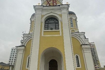 Sound in the Church of the Holy Blessed Prince Alexander Nevsky in Pykhtino
