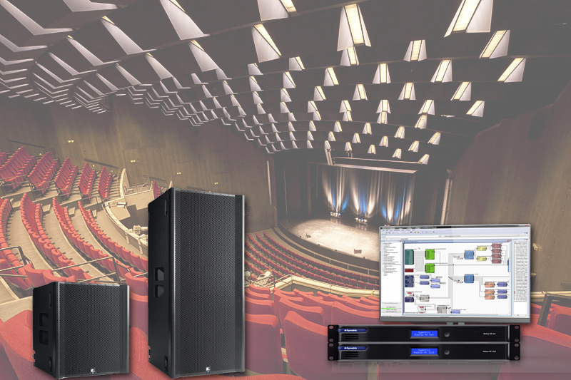 Design of a sound reinforcement system with acoustic calculations for the assembly hall of educational institutions